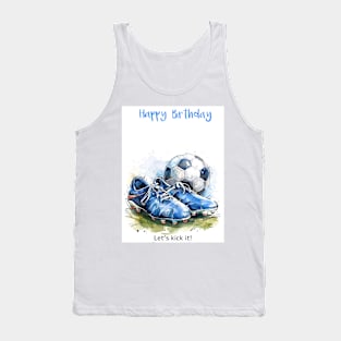 Soccer Birthday Tank Top